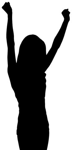 transparent silhouette of woman performing dance pose - Download Free Stock Videos Pikwizard.com