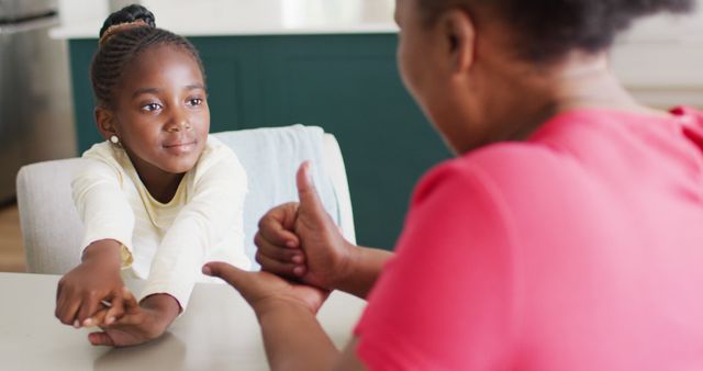 Patient Child Listening and Engaging in Conversation - Download Free Stock Images Pikwizard.com