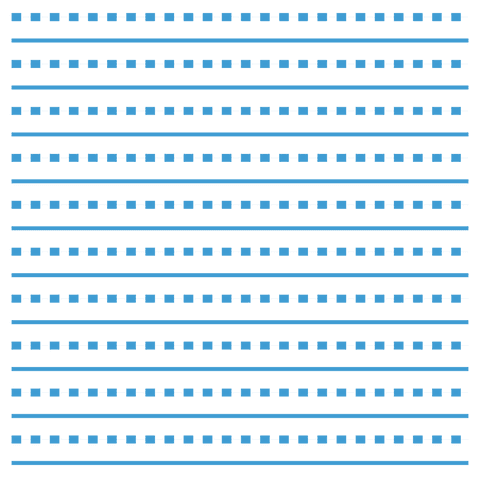 Blue geometric pattern on transparent background illustration