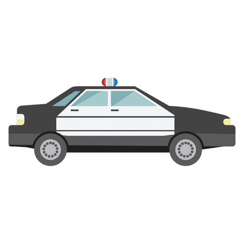 cartoon police car illustration transparent background - Download Free Stock Videos Pikwizard.com
