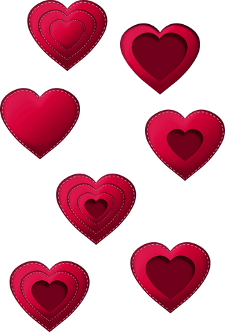 Festive Pink Hearts Illustrations on Transparent Background - Download Free Stock Videos Pikwizard.com