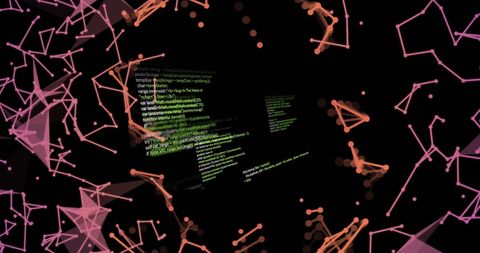 AI Data Processing and Network Visualization - Download Free Stock Images Pikwizard.com