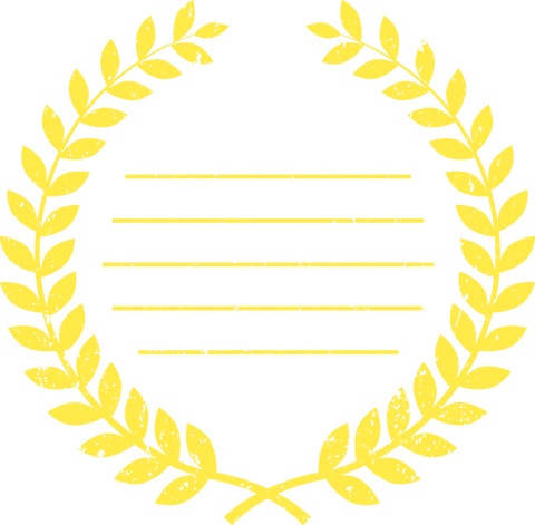 Golden Laurel Wreath with Copy Space on Transparent Background - Download Free Stock Videos Pikwizard.com