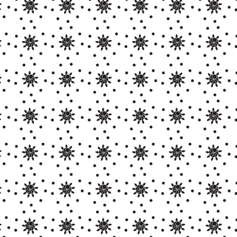 Black Floral and Dot Pattern on Transparent Background - Download Free Stock Videos Pikwizard.com