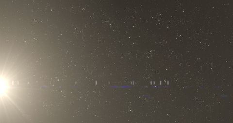 Starry Night Sky With Glistening Bright Light Effect - Download Free Stock Images Pikwizard.com
