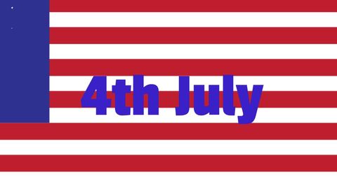 Fourth of July Celebration Banner with American Flag Design - Download Free Stock Images Pikwizard.com