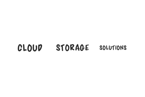 digital text image: cloud storage solutions on transparent background - Download Free Stock Videos Pikwizard.com