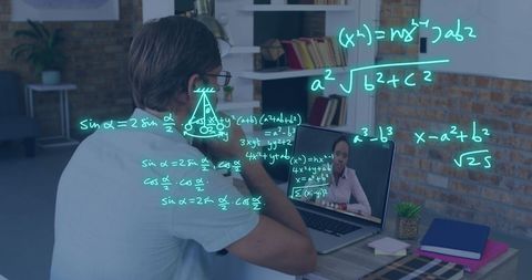 Virtual Math Tutoring with Digital Learning Innovator - Download Free Stock Images Pikwizard.com