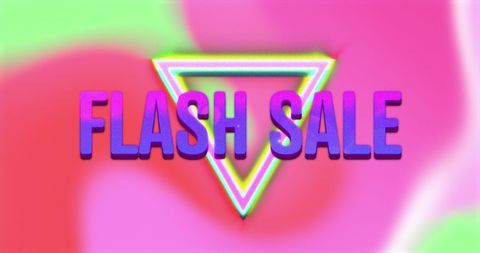 Vibrant Flash Sale Promotion on Abstract Background - Download Free Stock Images Pikwizard.com