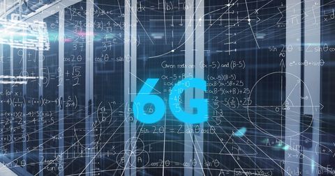 6G Wireless Technology in Futuristic Data Center - Download Free Stock Images Pikwizard.com