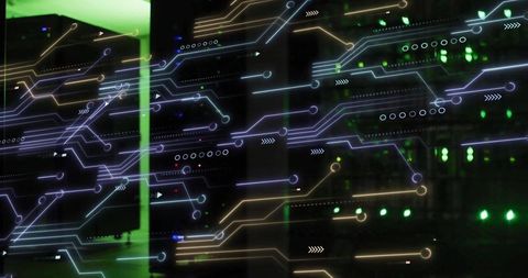 Advanced Data Center with Digital Network Circuit Overlay