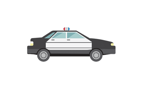 digital illustration of police car on transparent background - Download Free Stock Videos Pikwizard.com