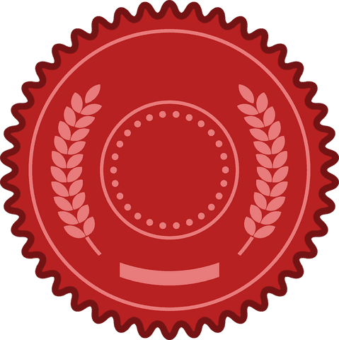 red abstract emblem on transparent background for badges - Download Free Stock Videos Pikwizard.com