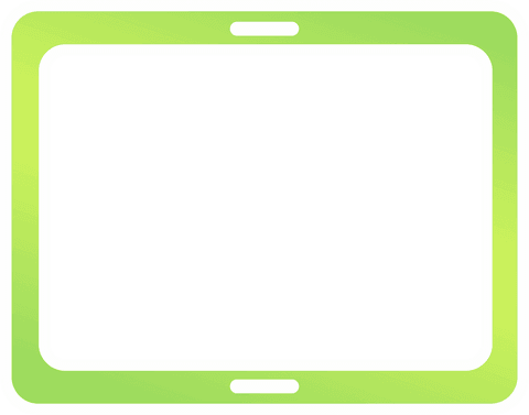 green transparent tablet icon digital interface design - Download Free Stock Videos Pikwizard.com