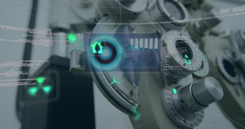 Data Visualizations Overlayed on Biomedical Equipment