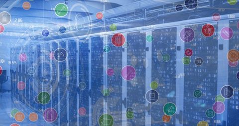 Digital interface concepts with servers and global connections