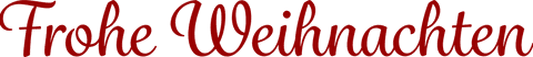 Transparent Frohe Weihnachten Text in Festive Red Font - Download Free Stock Videos Pikwizard.com