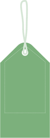 blank label tag with loop design on transparent background - Download Free Stock Videos Pikwizard.com