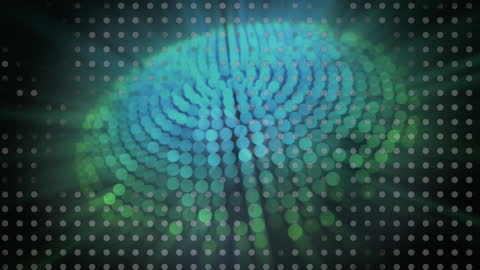 Colorful Animated Light Display with Spinning Effect