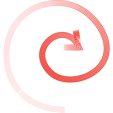 red curved arrow symbol on transparent background - Download Free Stock Videos Pikwizard.com