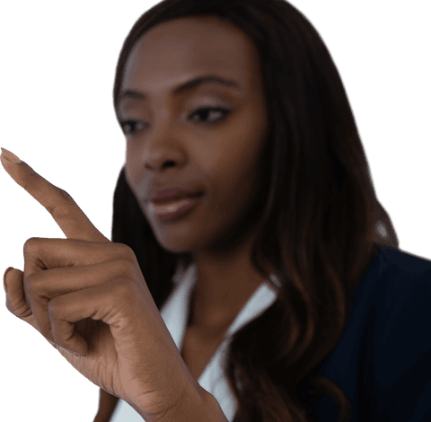 transparent technology interaction businesswoman touching virtual interface - Download Free Stock Videos Pikwizard.com