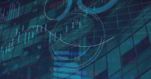 Abstract Financial Data and Technology Overlay with Global Analysis - Download Free Stock Images Pikwizard.com