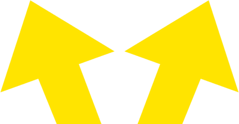 Transparent Yellow Arrow Signs Pointing Directions - Download Free Stock Videos Pikwizard.com