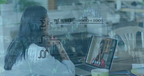 Online Math Learning with Teacher and Virtual Whiteboard