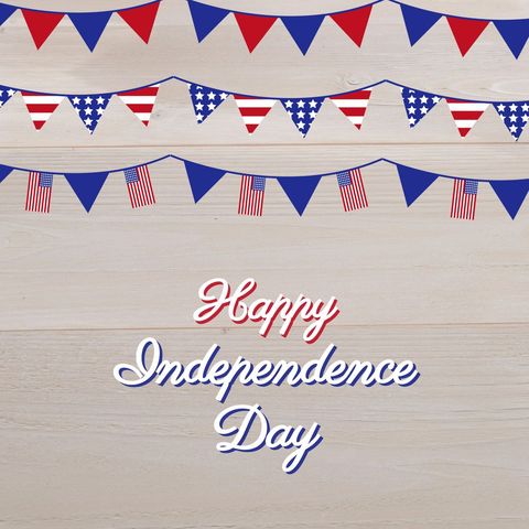 usa independence day celebration banners and text art - Download Free Stock Templates Pikwizard.com