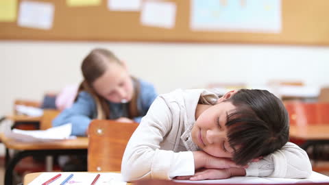 Students Falling Asleep During Class Time