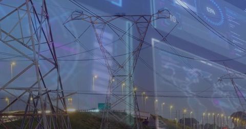 Futuristic Energy Management with Digital Overlay