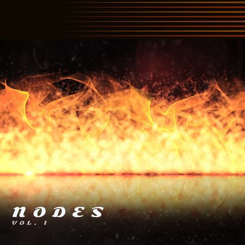 Dynamic Abstract Design with Fiery Elements and Bold Text - Download Free Stock Templates Pikwizard.com