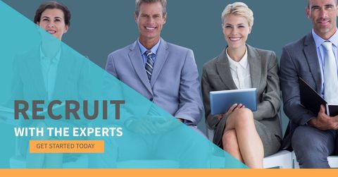 Professional Business Team Recruitment Concept - Download Free Stock Templates Pikwizard.com