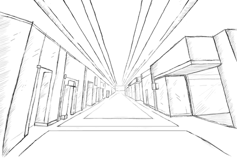 transparent sketch of modern office interior layout - Download Free Stock Videos Pikwizard.com