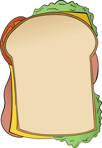 transparent sandwich frame illustration with vegetables and cheese - Download Free Stock Videos Pikwizard.com