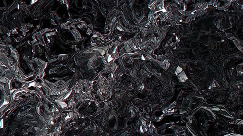Futuristic glossy black and gray abstract digital forms