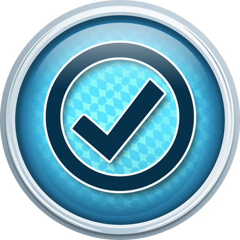 High-Resolution Transparent Check Mark in Blue Circle - Download Free Stock Videos Pikwizard.com