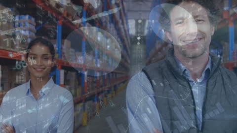 Warehouse Logistics with Data Analytics Overlay