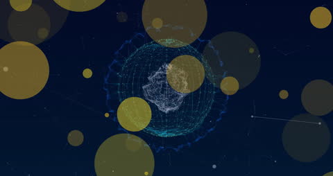 Dynamic Futuristic Digital Abstract Animation