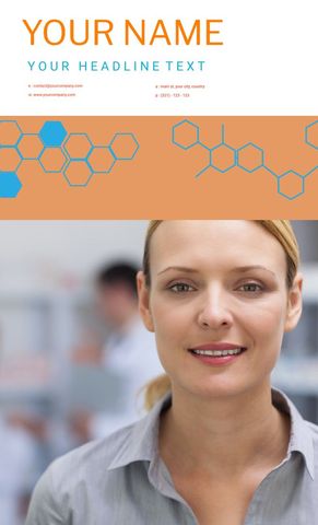 professional woman smiling for healthcare and consultancy branding - Download Free Stock Templates Pikwizard.com