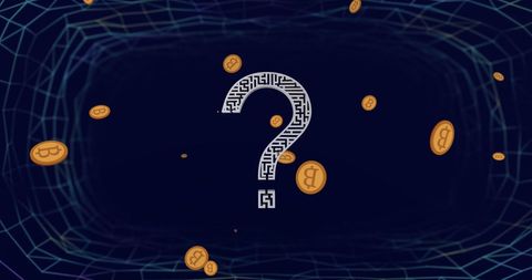 Mystery of Cryptocurrency in Digital Network Maze - Download Free Stock Images Pikwizard.com