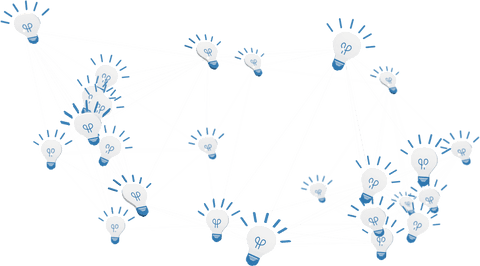 transparent light bulb network connection illustration - Download Free Stock Videos Pikwizard.com