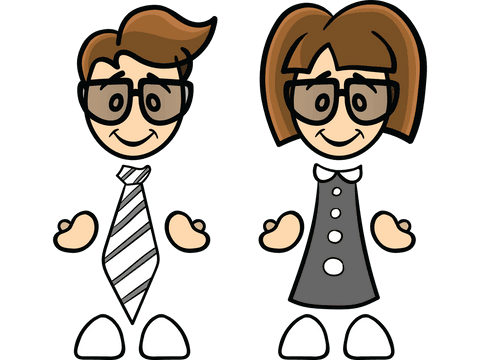 cartoon characters set free transparent style vector art - Download Free Stock Videos Pikwizard.com