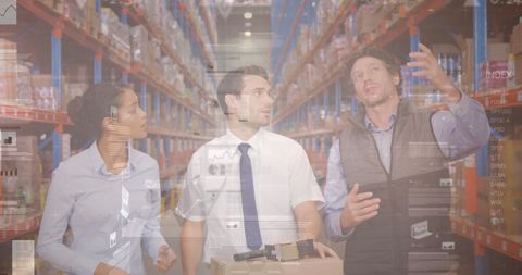 Digital Innovation in Warehouse Operations - Download Free Stock Images Pikwizard.com