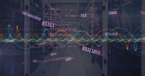 Digital Data Stream and Interface in Futuristic Environment - Download Free Stock Images Pikwizard.com