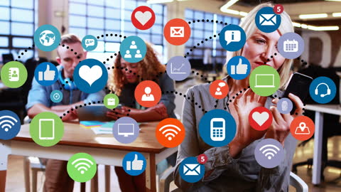 Social Networking Through Augmented Reality and Connections