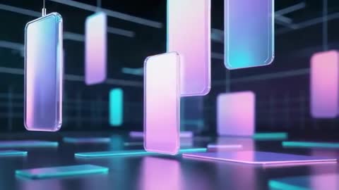 Futuristic Smartphone Display With Dynamic Holograms