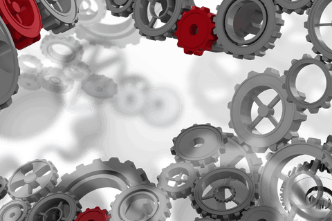 transparent cog wheels on dynamic background - Download Free Stock Videos Pikwizard.com