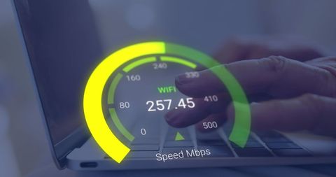 High-speed internet connectivity and efficient usage experience
