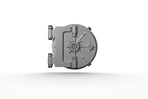 transparent safe door illustration on isolated background - Download Free Stock Videos Pikwizard.com